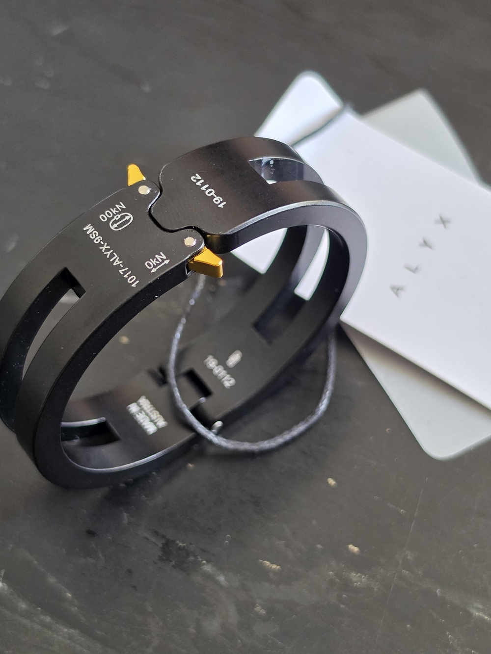 1017 Alyx 9sm aluminum bracelet